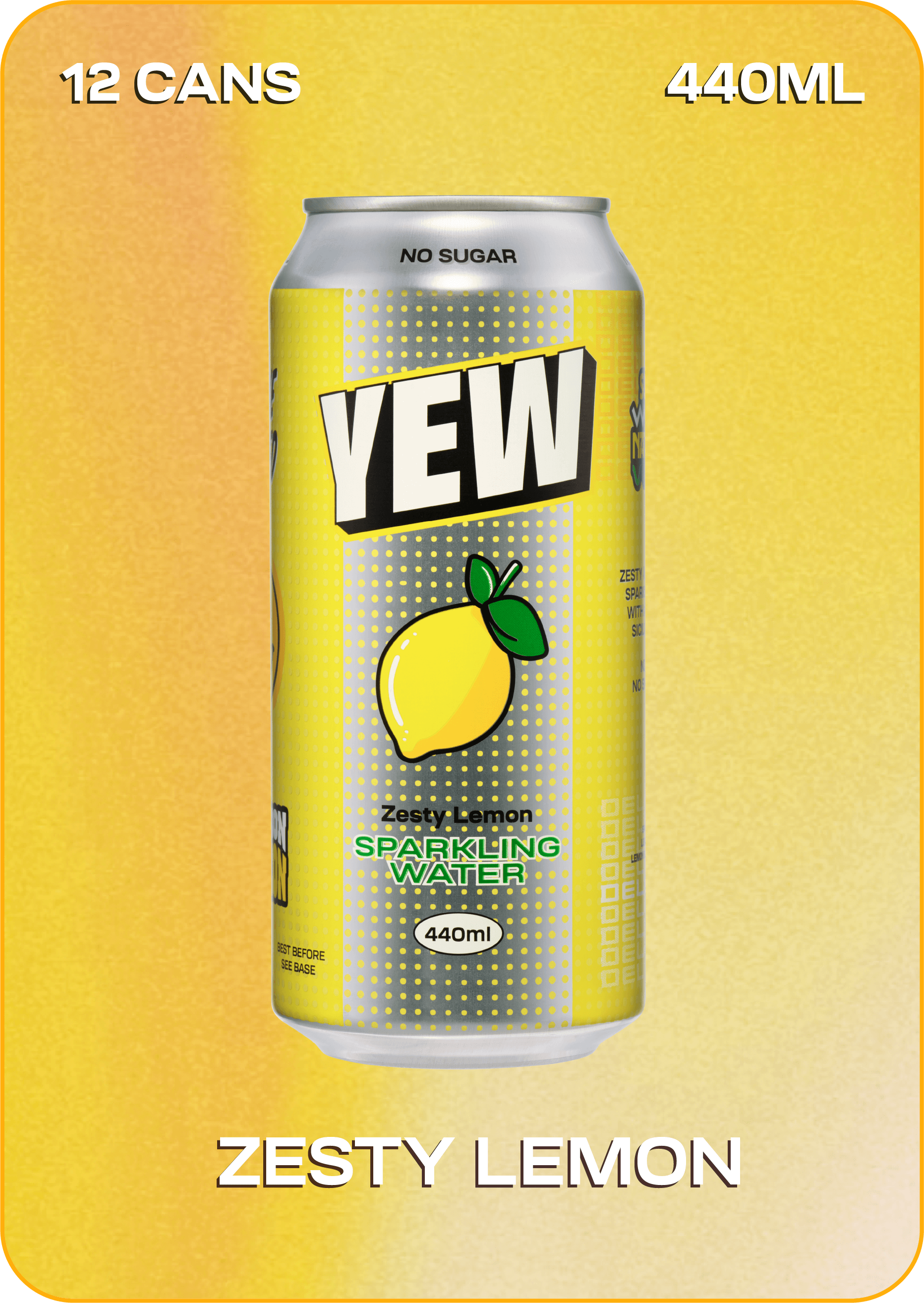YEW zesty lemon water