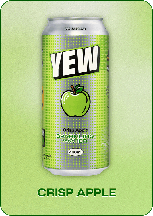 YEW crisp apple drink